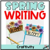 Spring Writing Craft Activity for MAY 2nd 3rd Grade