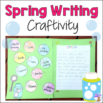 Spring Writing Craftivity by The Teaching Rabbit | TpT