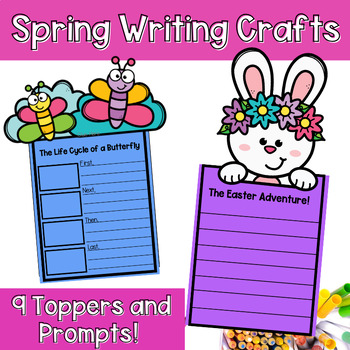 Spring Writing Crafts | Spring Writing Activity | Easter Writing Craft