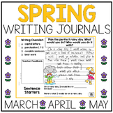Spring Writing Journal Prompts for March April May