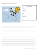 Spring Writing Journal with Word Bank and Picture Prompts