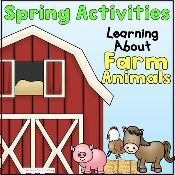 Preview of Spring Writing Learning About Farm Animals