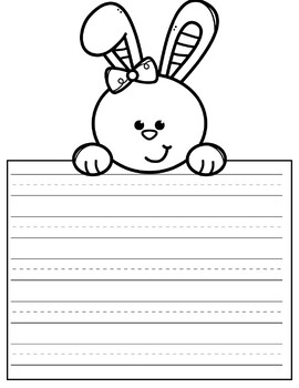 Spring Writing Pages- FREEBIE by Caff and Crayons | TPT