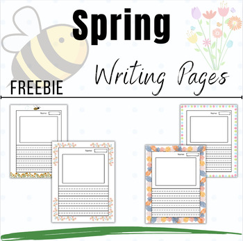 Spring Writing Pages - FREEBIE! by Mya Cavanagh | TPT