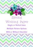 Spring Writing Paper