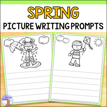 Spring Writing Prompts With Pictures - April & May Writing Center