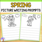 Spring Writing Picture Prompts Kindergarten & Grade 1