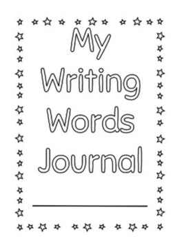 Spring Writing Prompt Journal Cursive by Miss Nearing's Montessori