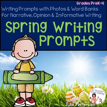 Spring Writing Prompts by A First for Everything | TpT