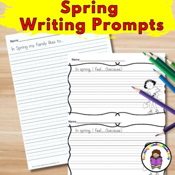 Spring Writing Prompts by Teaching Reading Made Easy | TPT