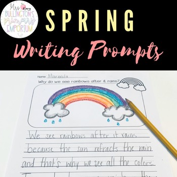 Preview of Spring Writing Prompts