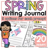 Spring Writing Prompts Journal with Sentence Starters Diff