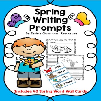 Spring Writing Prompts by Essie's Classroom Resources - Esther Bobb