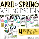 Spring Writing Prompts and April Bulletin Board | Earth Da