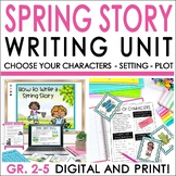 Spring Writing Prompts March, April, & May Narrative Writi
