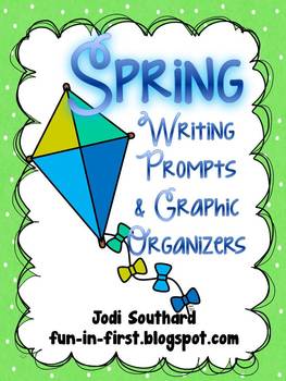 Preview of Spring Writing Prompts and Graphic Organizers