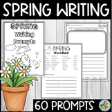 Spring Writing Prompts for First Grade | Second Grade | Na