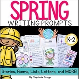 Spring Writing Prompts for Kindergarten, First Grade, and 