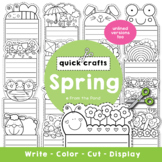 Spring Writing Quick Crafts