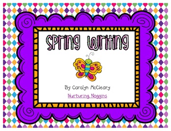 Preview of Spring Writing (craftivities, easy readers, graphic organizers, and more)