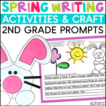 Spring Writing Second Grade by First Grade Schoolhouse | TpT