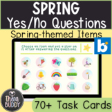 Spring Yes No Questions Boom Cards Speech Therapy Digital 