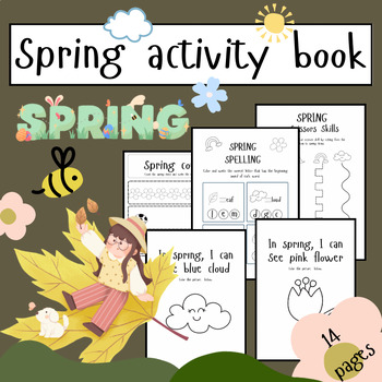 Preview of Spring activity book