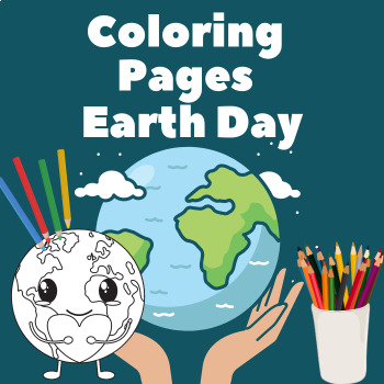 Preview of Spring and Earth Day Activities Coloring Pages, Earth Day