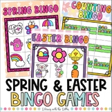 Spring and Easter Bingo Games | Class Party Activity | Cou