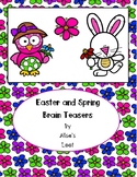 Spring and Easter Brain Teasers