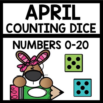 Preview of Spring and Easter Counting Dice Activities
