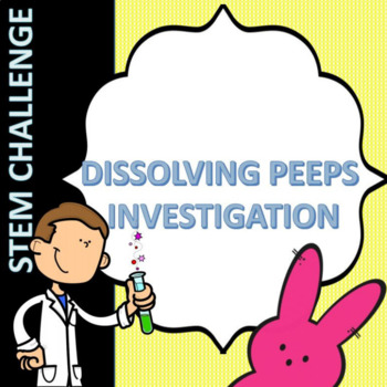Preview of Spring and Easter | Dissolving Peeps | Scientific Method