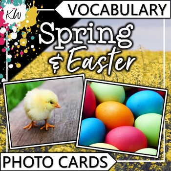 Preview of Flashcards: Spring Vocabulary and Easter Vocabulary