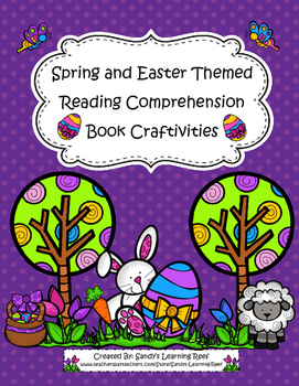Preview of Spring and Easter Themed Reading Comprehension Craftivities to Use With Any Book