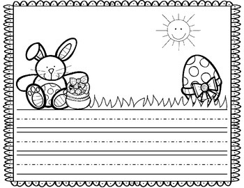 Spring and Easter Writing Paper FREEBIE by Crystal McGinnis | TpT