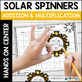 Spring and Summer Addition Center: Solar Spinners
