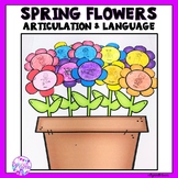 Spring and Summer Articulation and Language Flower Craft