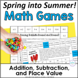 Spring and Summer Math - Easy Prep Addition, Subtraction, 