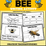 All about bees Writing Activity with Informative Prompt