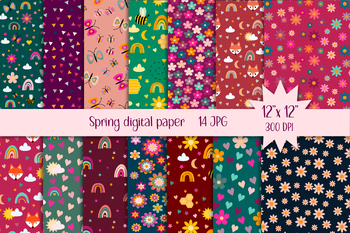 Preview of Spring digital papers