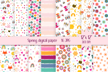 Preview of Spring digital papers