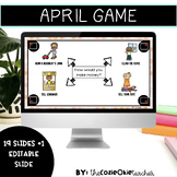 Spring game / 4 corners games / April / SEL / activity / g