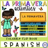 Spring in Spanish Flip Book - La Primavera