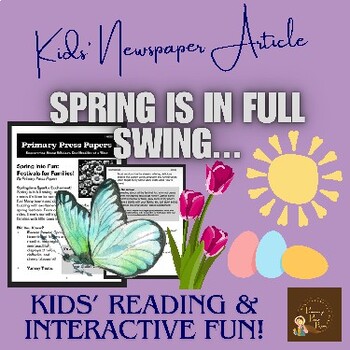Preview of Spring into Fun: Festivals for Families ~ Kids Reading Adventure!
