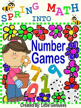 Preview of Spring into Math for First and Second Graders