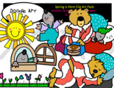 Spring is Here Clip Art Pack