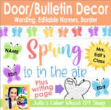Spring is in the Air Door/Bulletin Board Decor Decorations