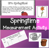 Spring measurement activity!