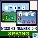 Spring missing number 0-10 Addition Subtraction to 10 Ment
