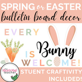 Spring or Easter Bulletin Board Decor Kit